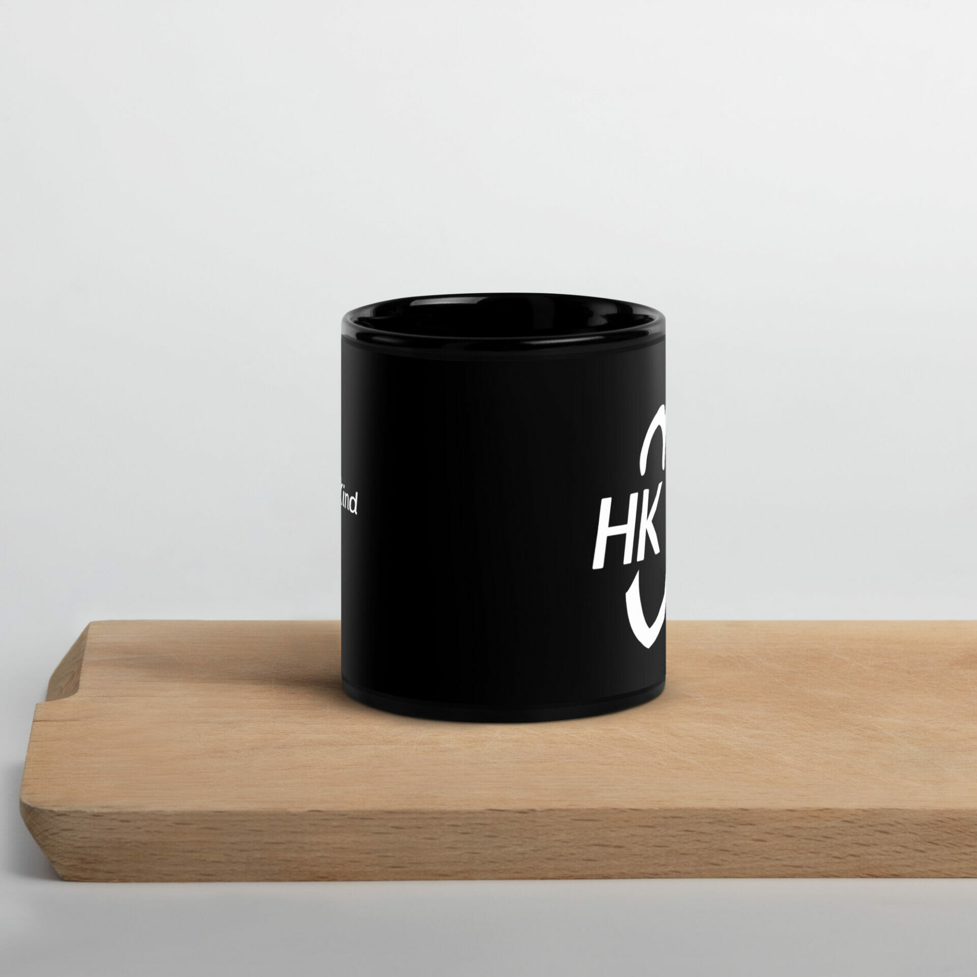 HumanKind Black Glossy Mug