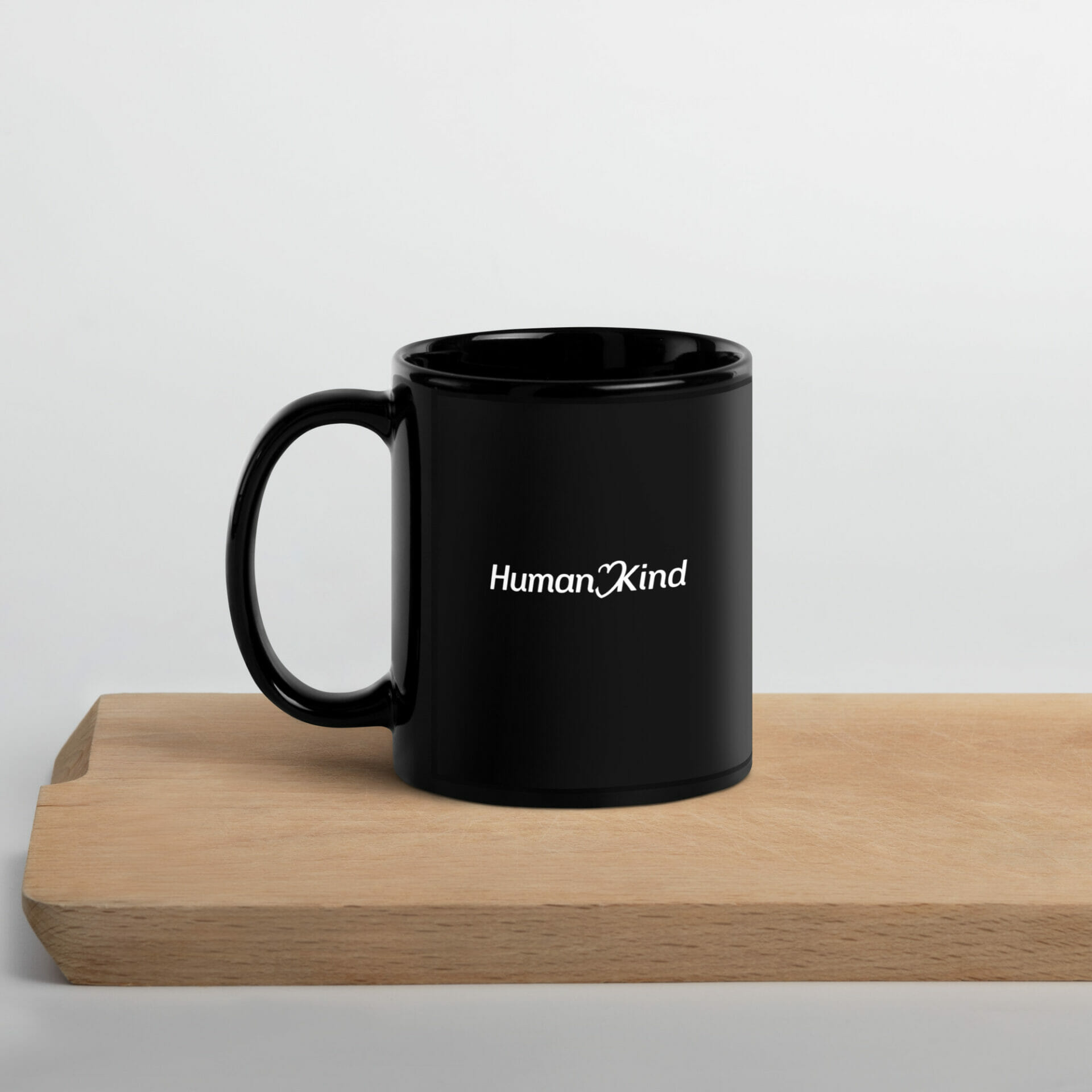 HumanKind Black Glossy Mug - Image 2